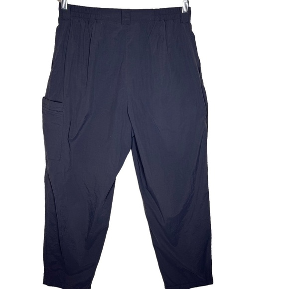 ExOfficio Bugs Away Gray Straight Leg Hiking Field Pants 14 Nylon High Waist - Picture 6 of 15